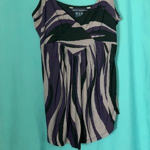 French connection Multicolored striped tank top